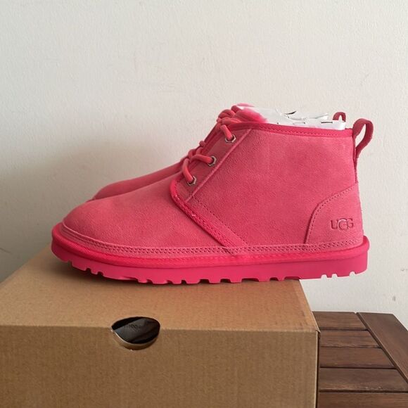 UGG Women's Neumel Boots Pink Glow USA Women Size 8//UK 6/EU 39 - Picture 6 of 12